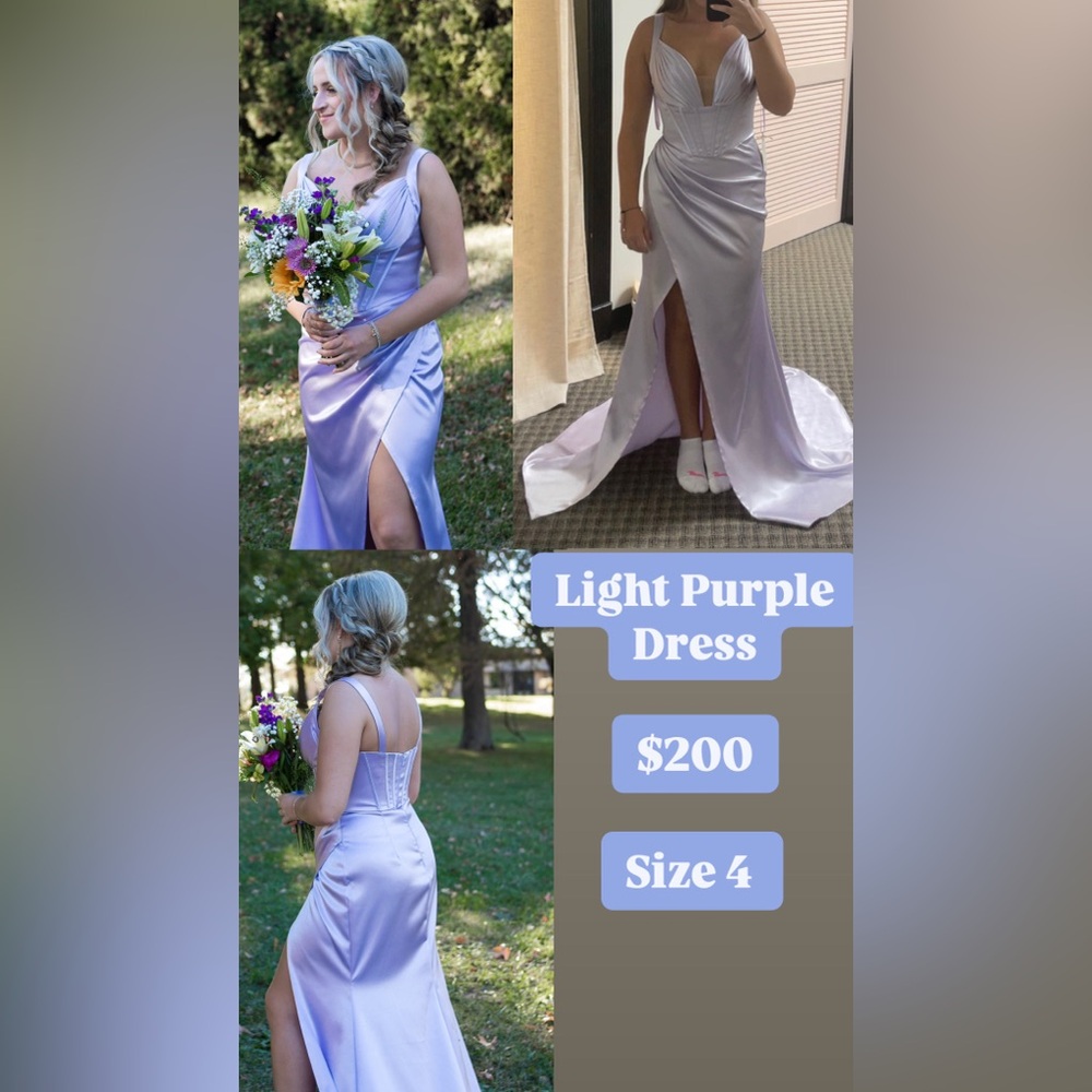 Light Purple Prom Dress💜💜💜